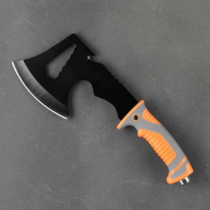 Топорик туристический с гаечными ключами, черный, 400 г